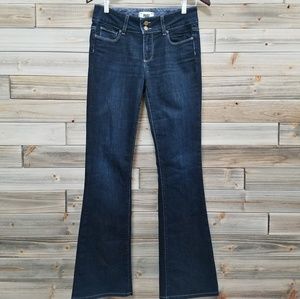 PAIGE | Hidden Hills Dark Wash Bootcut Jeans 27